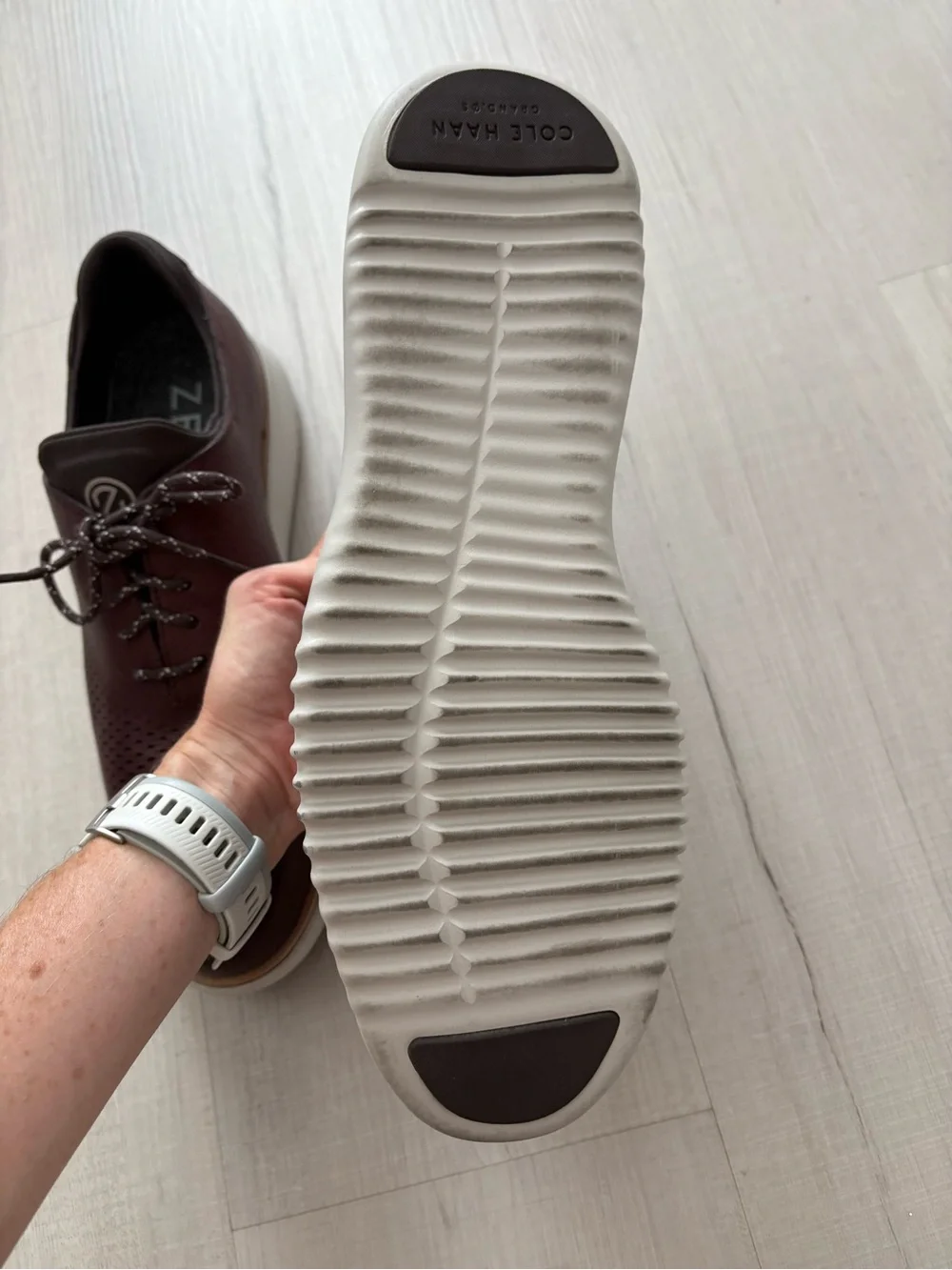 Cole Haan Men's Burgundy Dress Shoes Size 9.5